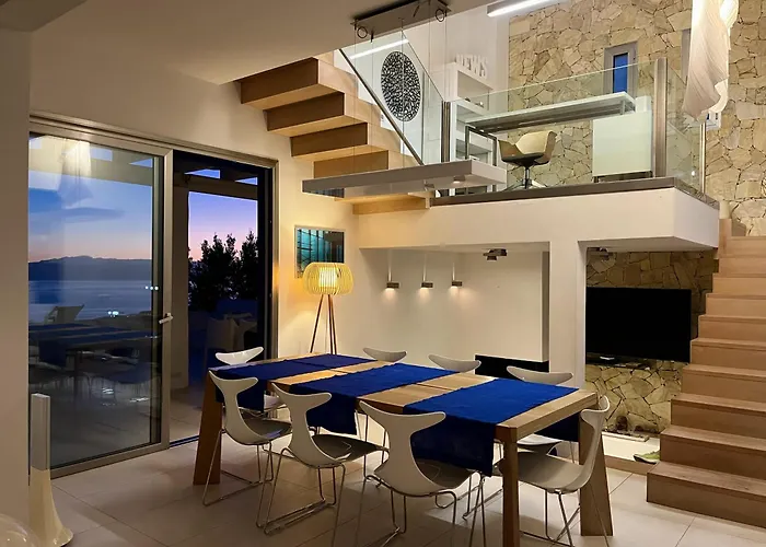 Βίλα Itaca Vista Mar Y Piscina Climatizada *